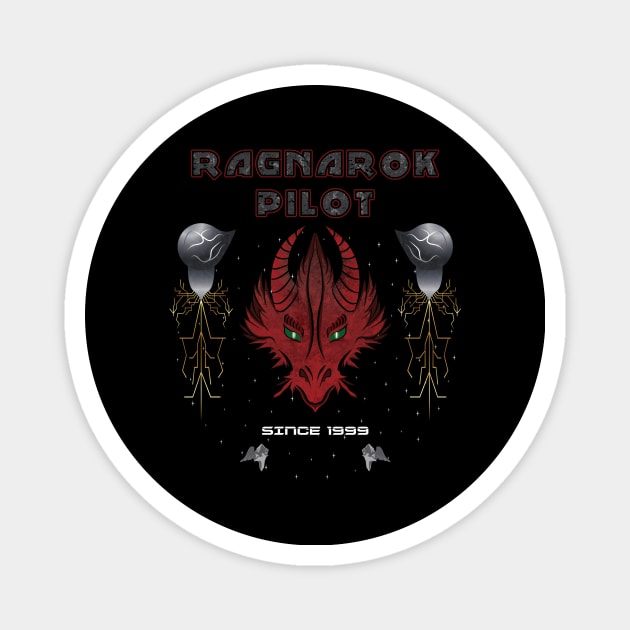 FFVIII - Ragnarok Pilot Magnet by Danie Bevis Design